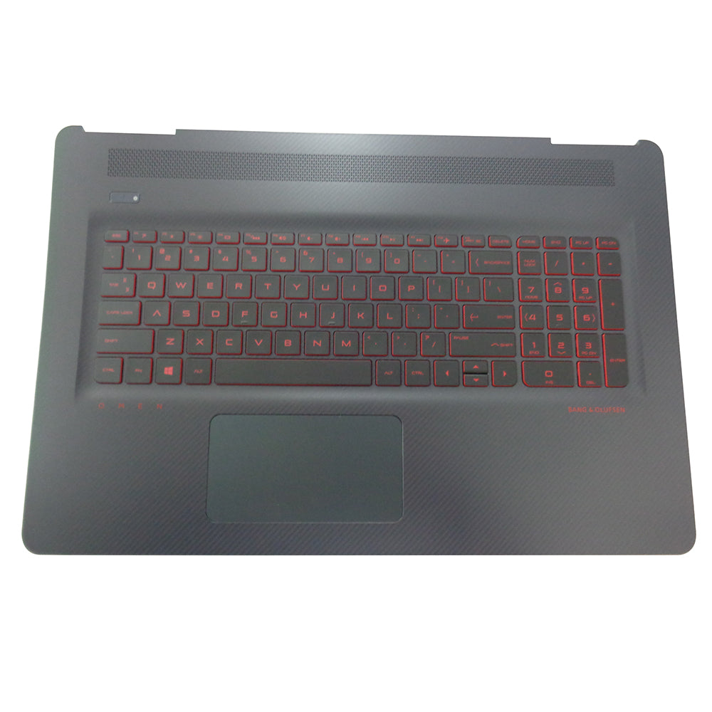 Genuine HP Omen 17-W Palmrest Backlit Keyboard & Touchpad 862973-001