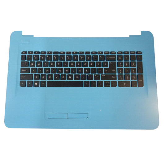 HP 17-X 17-Y Powder Blue Palmrest w/ Keyboard & Touchpad 908041-001