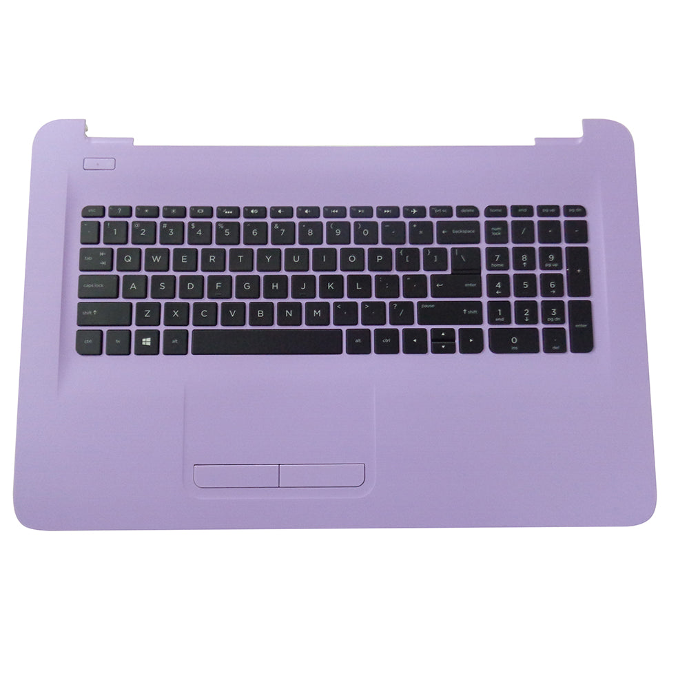 Genuine HP 17-X 17-Y Palmrest w/ Keyboard & Touchpad 908046-001