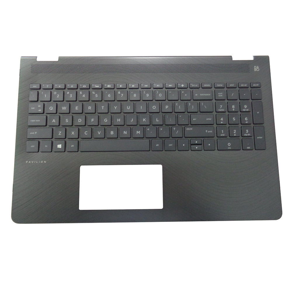 Genuine HP Pavilion X360 15-BR 15T-BR Palmrest w/ Keyboard 924525-001