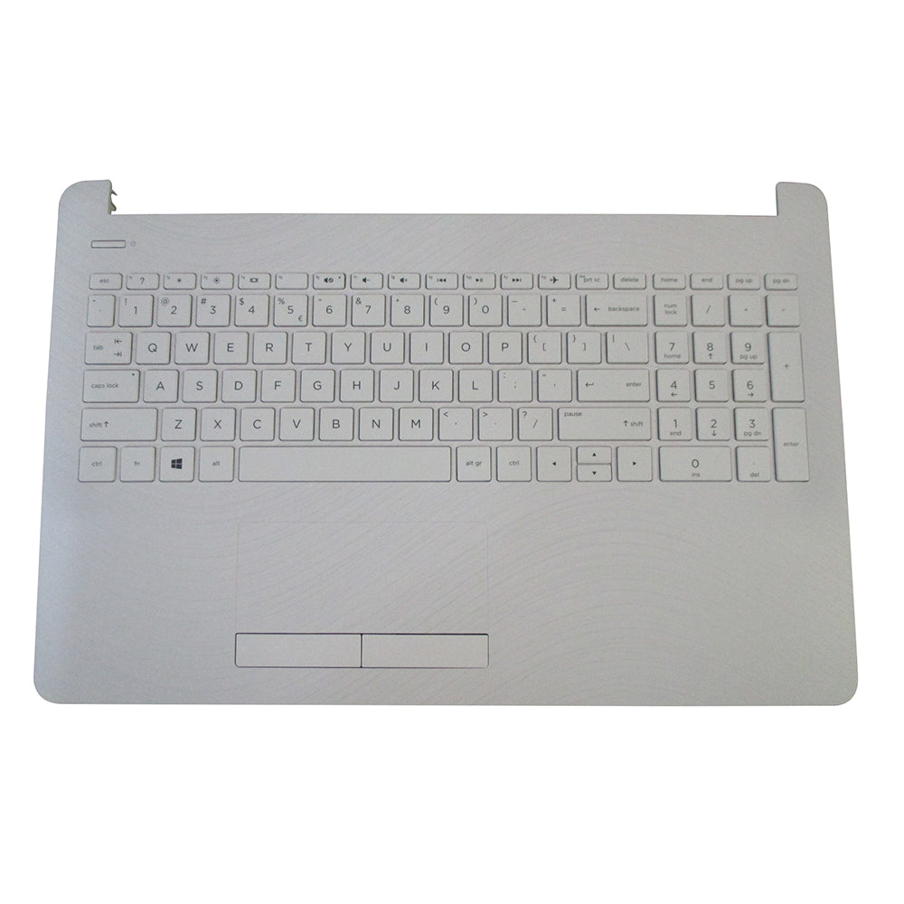 HP 15-BS 15-BW White Palmrest w/ Keyboard & Touchpad 925009-001