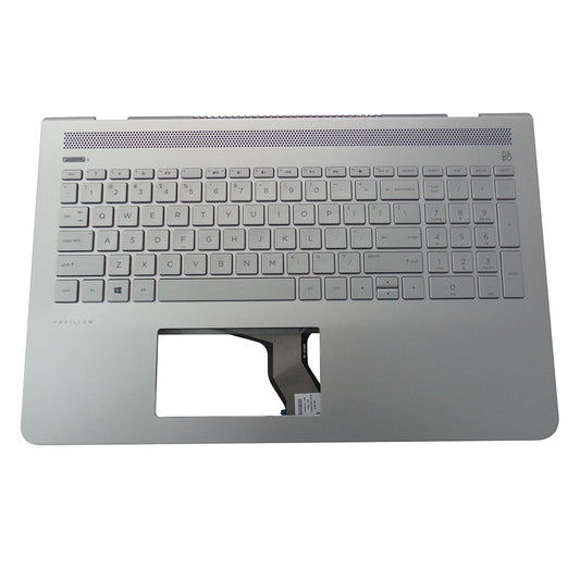 Genuine HP Pavilion 15-CC 15T-CC Palmrest w/ Keyboard 928439-001