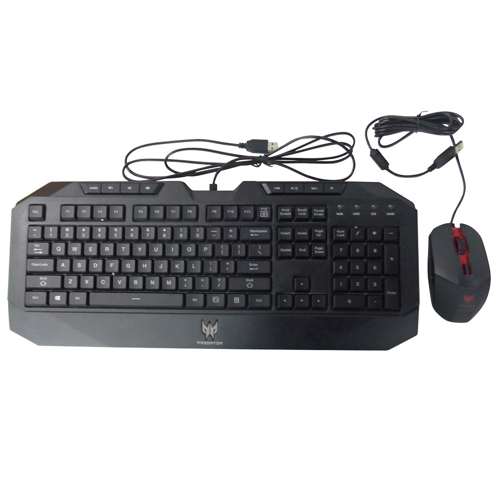 Acer Predator Wired USB Keyboard & Mouse Set DKUSB1B0B7 DC1121101Q