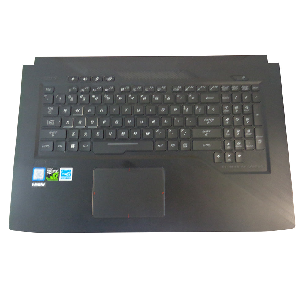 Asus ROG Strix GL703 Palmrest w/ Backlit Keyboard 90NB0GL1-R31US0