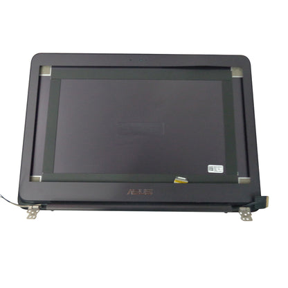 Asus Zenbook UX305F Black Lcd Back Cover w/ Bezel Hinges & Cables