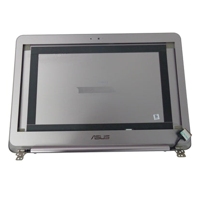 Asus Zenbook UX305F Silver Lcd Back Cover w/ Bezel Hinges & Cables