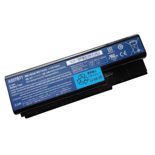 Gateway AS07B31 AS07B71 Laptop Battery 4400mAh 48Wh 6 Cell