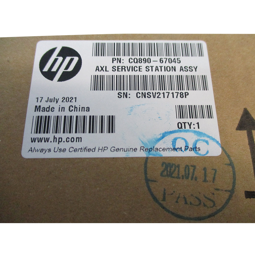 Genuine HP CQ890-67045 Printer Service Station Assembly