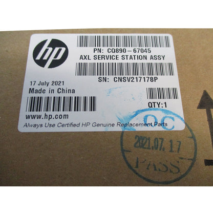 Genuine HP CQ890-67045 Printer Service Station Assembly