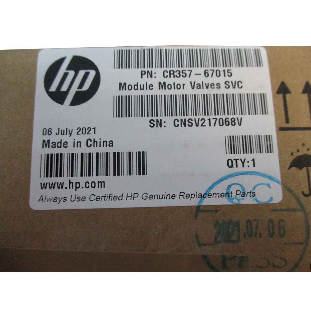 Genuine HP CR357-67015 Printer Valves Module Motor
