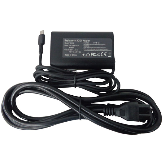 30W Ac Power Adapter Charger & Cord for Dell Latitude 5175 5179 7275