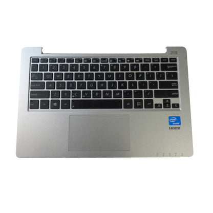 Asus X201E Laptop Silver Palmrest Keyboard & Touchpad