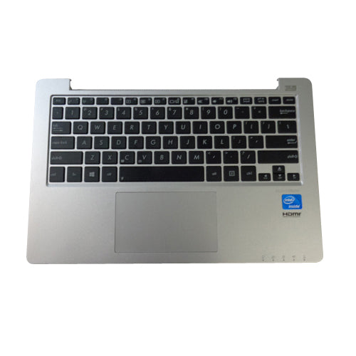 Asus X201E Laptop Silver Palmrest Keyboard & Touchpad
