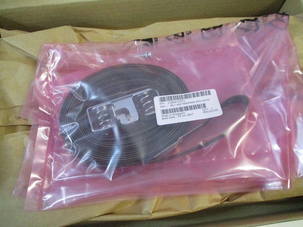 Genuine HP DesignJet Printer 60" Belt & Tensioner Assembly CQ869-67072