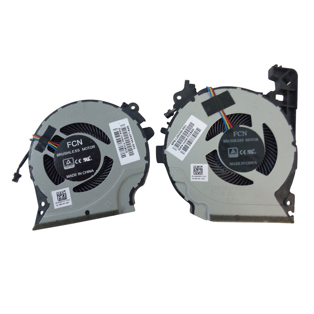 HP Pavilion 15-CX Laptop Left & Right Fan Set L20334-001 L20335-001
