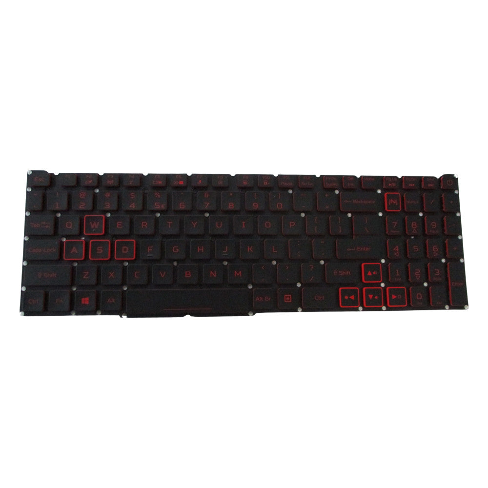 Acer Nitro AN515-56 AN515-57 AN517-54 Red Backlit Keyboard