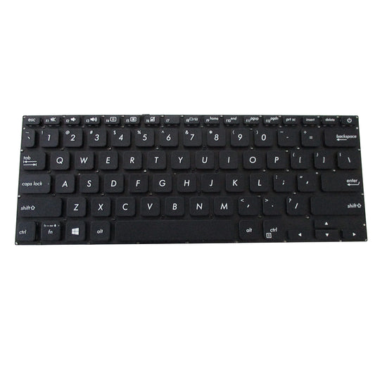 Black Replacement Keyboard For Asus VivoBook 14 A412 Laptops