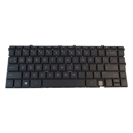 Black Non-Backlit Keyboard for HP ENVY 13-AY Laptops
