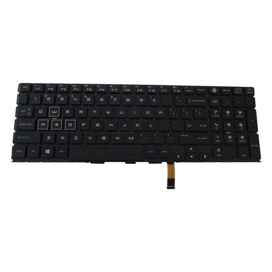 Backlit Keyboard For HP Omen 15-DC 15T-DC Laptops - White Version