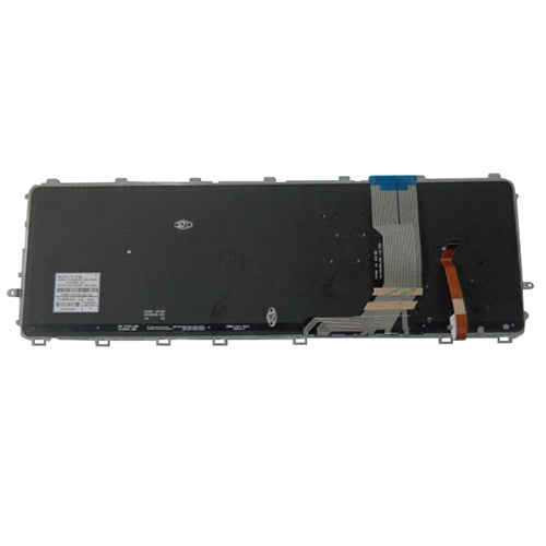 Backlit Keyboard w/ Silver Frame for HP Envy 15-J 17-J M7-J Laptops