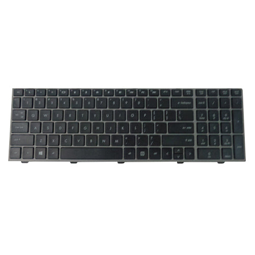 Keyboard w/ Silver Frame for HP ProBook 4540S 4545S 4740S 4745S