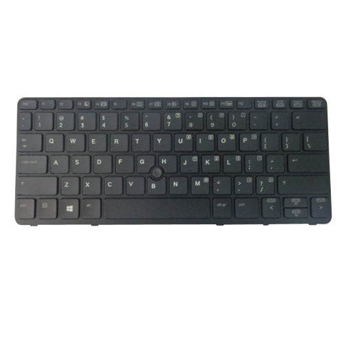 Backlit Keyboard w/ Pointer for HP EliteBook 720 G1 720 G2 725 G2