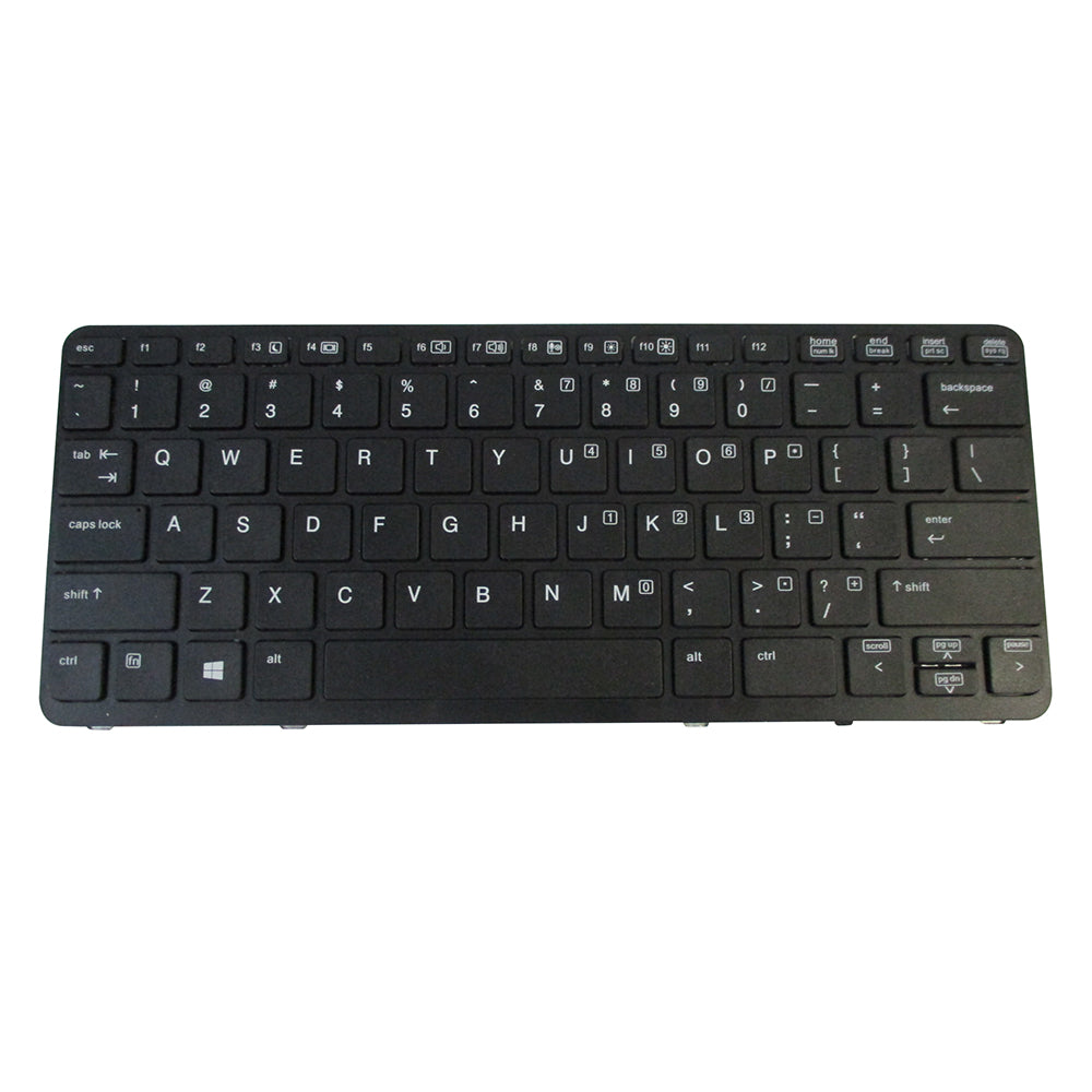 HP Elitebook 720 725 820 G1 G2 Non-Backlit Keyboard - No Pointer