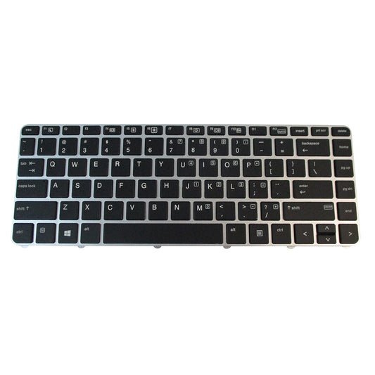 Backlit Keyboard for HP EliteBook 745 840 G3 G4 Laptops - No Pointer