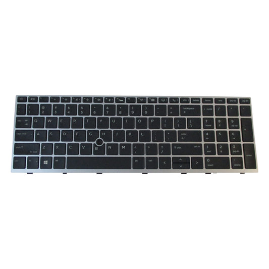 Silver Backlit Keyboard For HP Elitebook 755 G5 850 G5 850 G6 Laptops