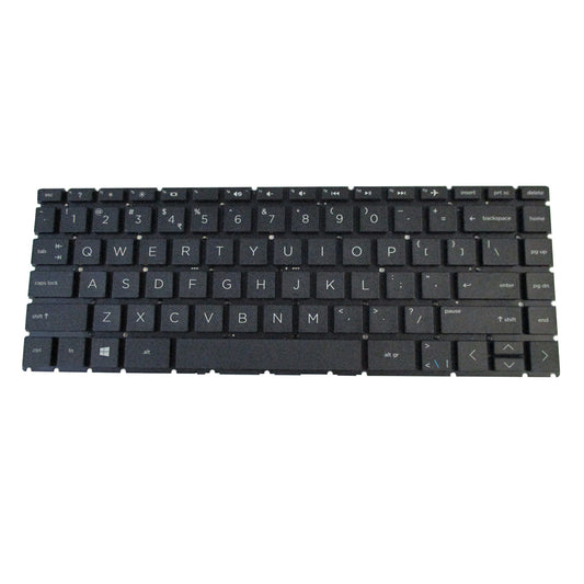 Black Keyboard for HP 14-CK 14-CM Pavilion 14-CD 14-CE - Non-Backlit