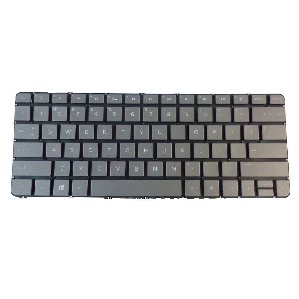 HP Spectre 13-4000 13T-4000 Silver Backlit Keyboard 806500-001