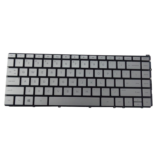 Silver Backlit Keyboard for HP Spectre 13-W 13T-W Laptops