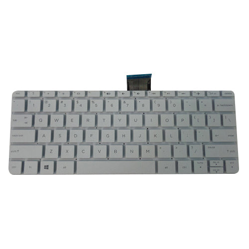 White Keyboard for HP Stream 11-D Laptops
