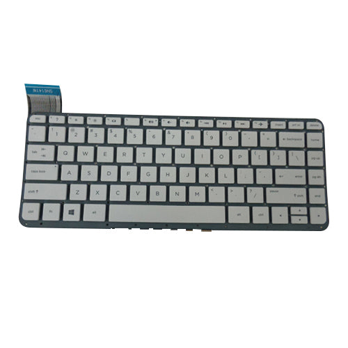 White Keyboard for HP Stream 13-C Laptops - No Frame