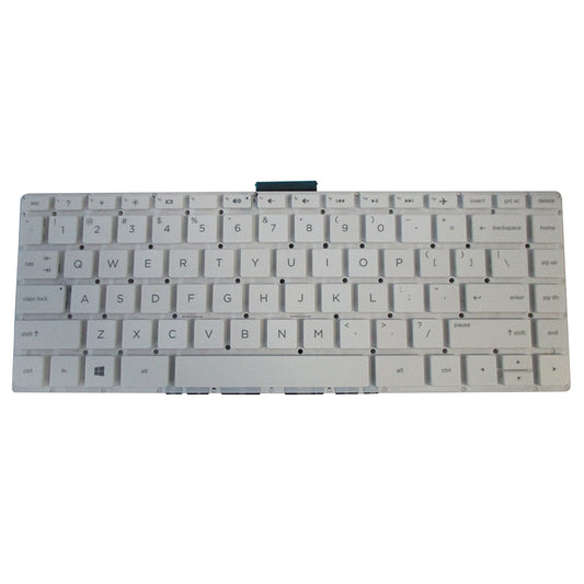 HP Stream 14-AX White US Keyboard