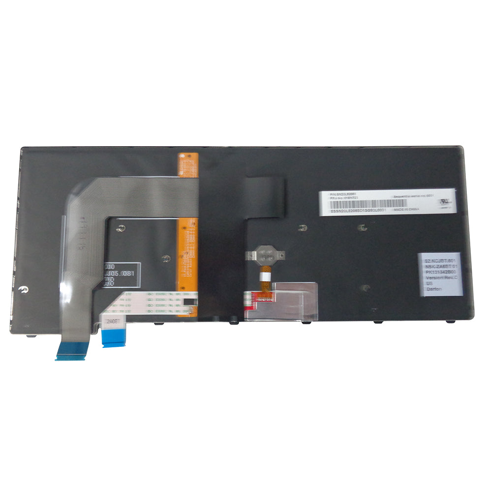 Backlit Keyboard For Lenovo ThinkPad T460S T470S 00PA452 SN20H42364