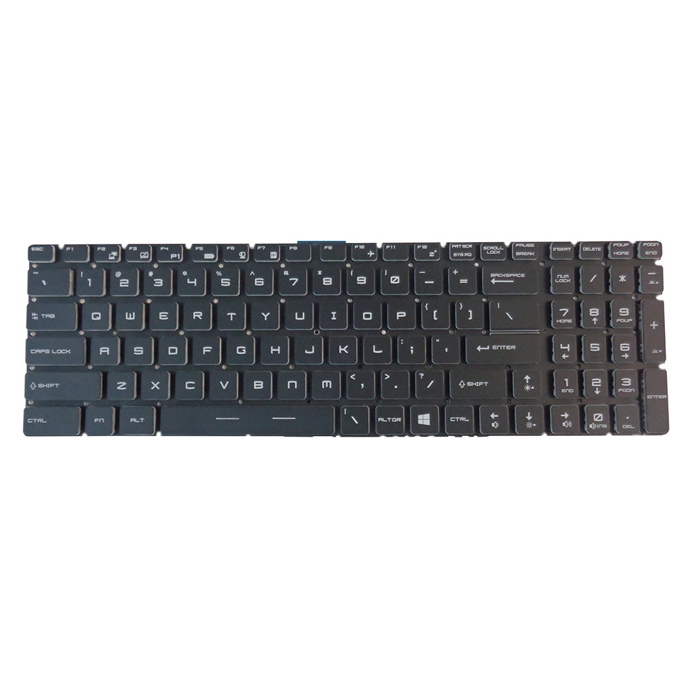 MSI GE62 GE72 GS60 GS70 GS72 GT72 Colorful Backlit Keyboard 6RF-009US