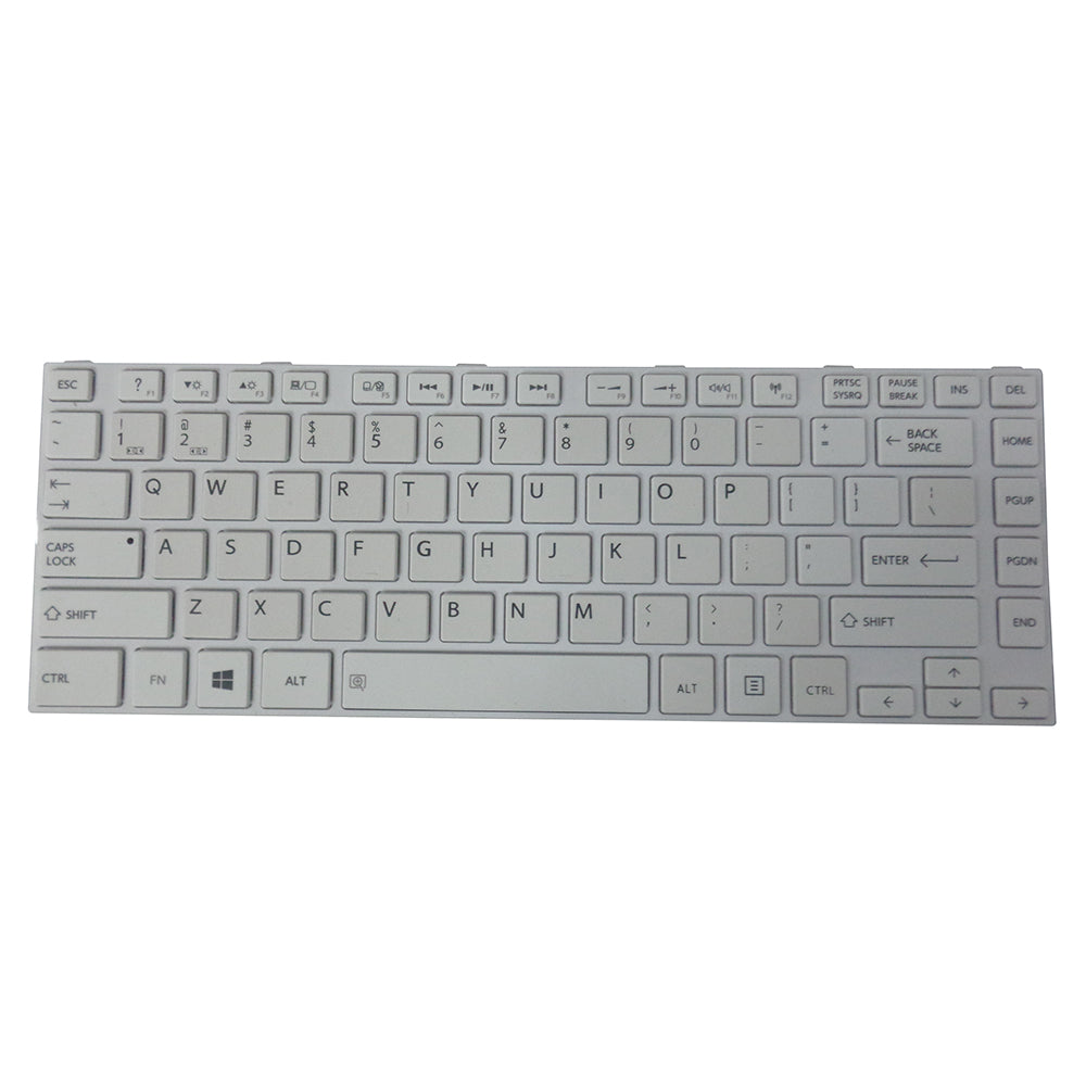 Toshiba Satellite C40-A C40D-A C45-A C45D-A White Keyboard