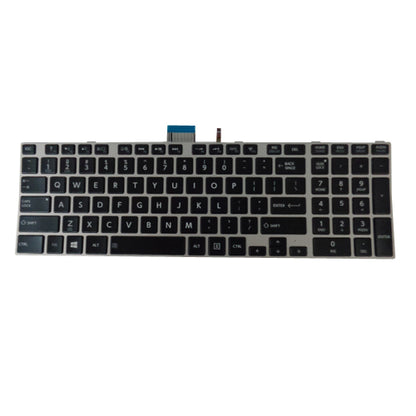 Toshiba Satellite E55-A E55T-A Laptop Silver Backlit Keyboard