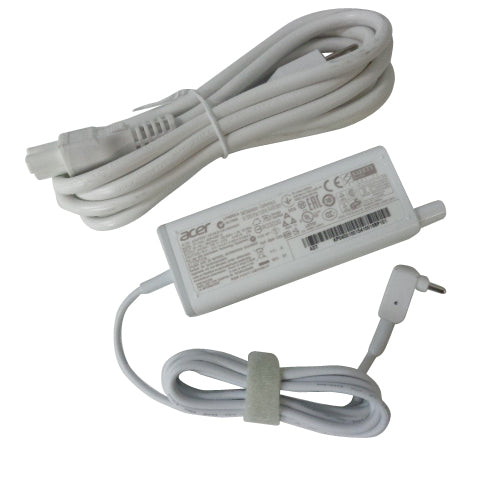 Acer Aspire S7 S7-392 White Ac Power Adapter Charger w/ Cord 45W