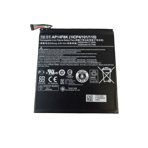 Acer Iconia Tab A1-850 B1-810 B1-820 W1-810 Tablet Battery AP14F8K