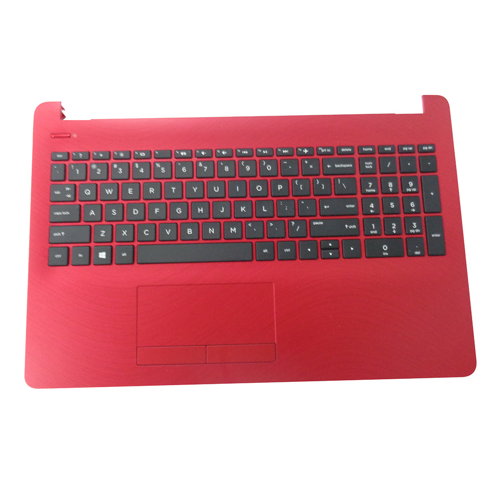 HP 15-BS 15-BW Red Palmrest Keyboard & Touchpad L19446-001
