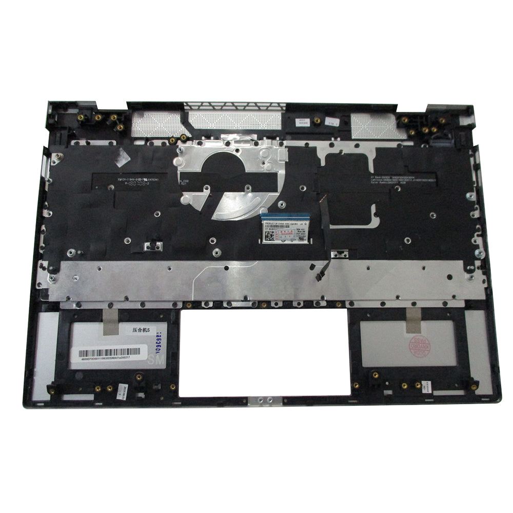 HP Envy 13-AH 13T-AH Silver Palmrest w/ Backlit Keyboard L19542-001