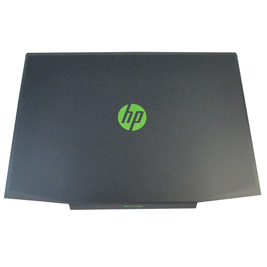HP Pavilion 15-CX 15T-CX Black Lcd Back Cover w/ Acid Green Logo