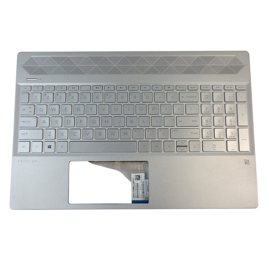 HP Pavilion 15-CS 15-CW Palmrest w/ Non-Backlit Keyboard L24753-001