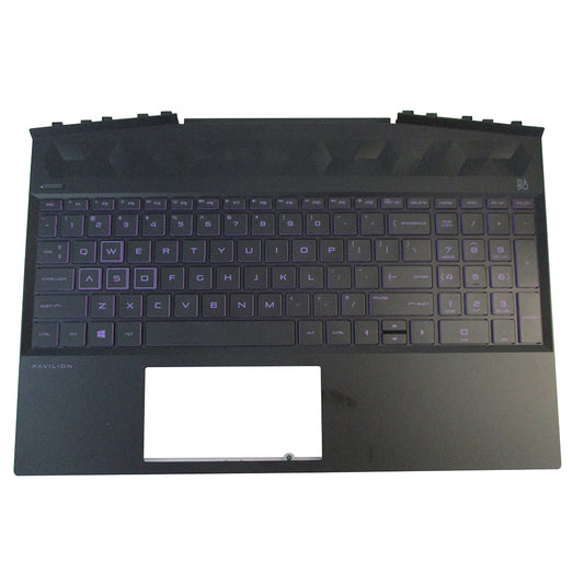 HP Pavilion 15-DK 15T-DK Palmrest w/ Backlit Keyboard L57596-001
