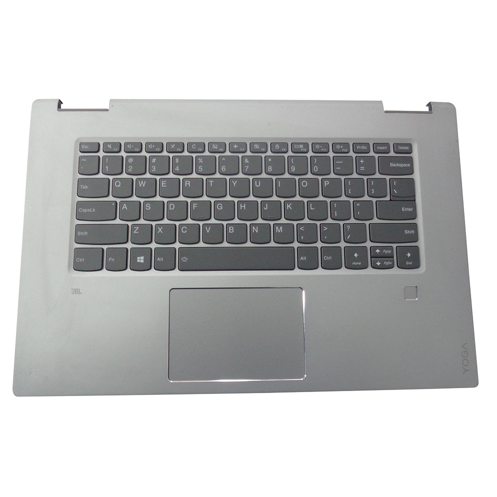 Lenovo Yoga 720-15IKB Silver Palmrest w/ Backlit Keyboard & Touchpad