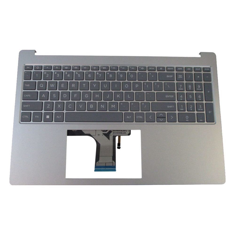 Palmrest w/ Backlit Keyboard For HP 15-FC 15-FD M36753-001