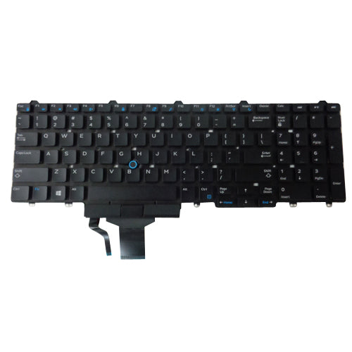 Keyboard w/ Pointer & Buttons for Dell Latitude E5550 E5570 Laptops