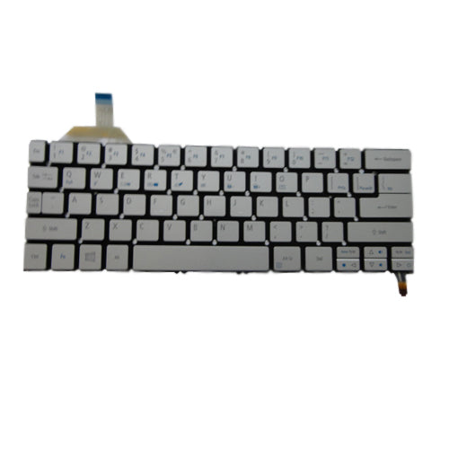 Acer Aspire S7-392 Silver Backlit Laptop Keyboard NK.I1113.02L
